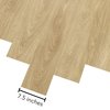 Mohawk Basics Waterproof Vinyl Plank Flooring in Sandy Brown 25mm, 7.5 x 7 Sample SPC1319479